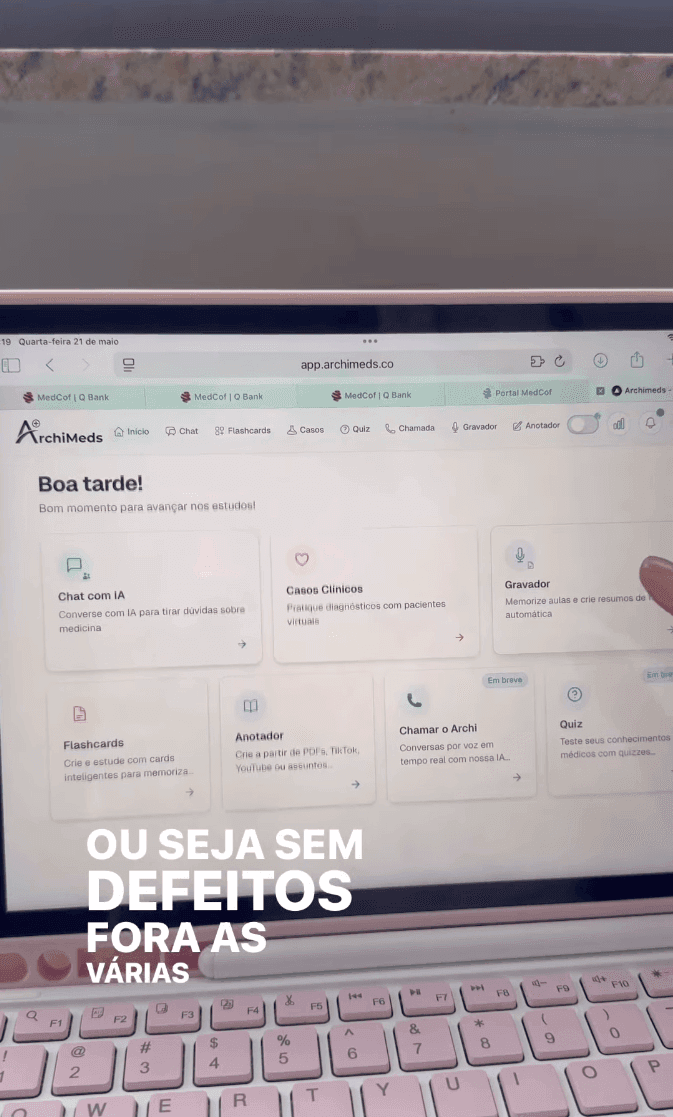 Video testimonial by user